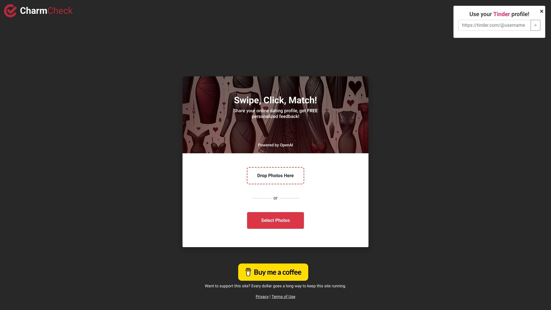 Charm Check - AI Tool Ocean