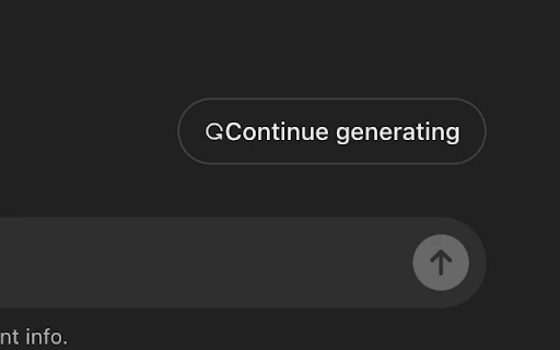 Chat GPT Continue Generating Button Auto Clicker - Chrome Extension - AI Tool Ocean