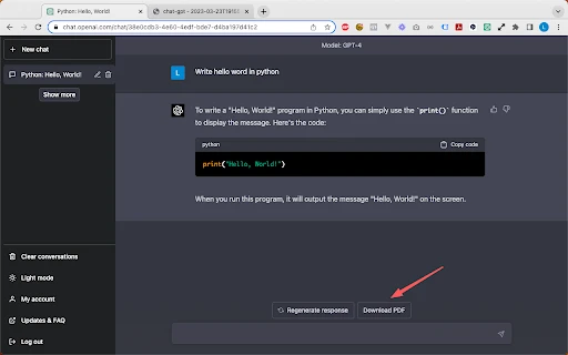 Chat-GPT PDF - Chrome Extension - AI Tool Ocean