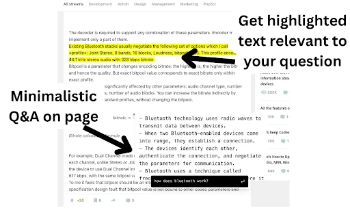 Chat with page - Chrome Extension - AI Tool Ocean