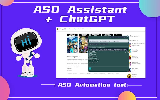 ChatGPT ASO Extension - Chrome Extension - AI Tool Ocean