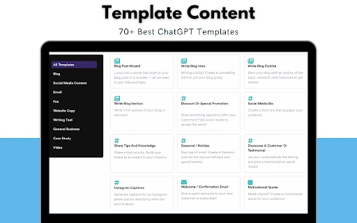 ChatGPT for Search Engines - Prompt Templates - Chrome Extension - AI Tool Ocean