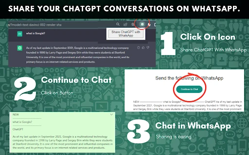 ChatGPT for WhatsApp - Chrome Extension - AI Tool Ocean