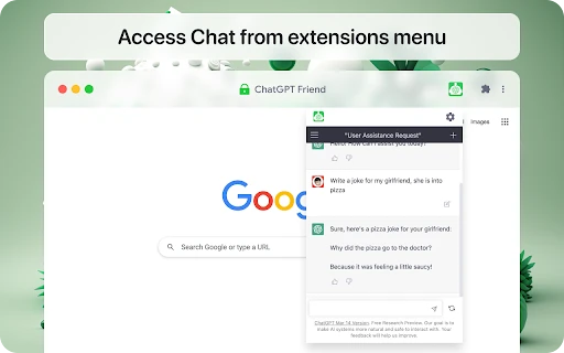 ChatGPT Friend - Chrome Extension - AI Tool Ocean