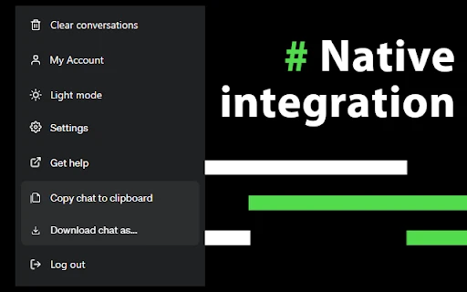 ChatGPT Save & Copy - Chrome Extension - AI Tool Ocean