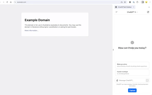 ChatGPTalk Sidebar - Chrome Extension - AI Tool Ocean