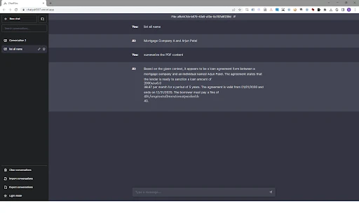 ChatPDF007 - Chrome Extension - AI Tool Ocean