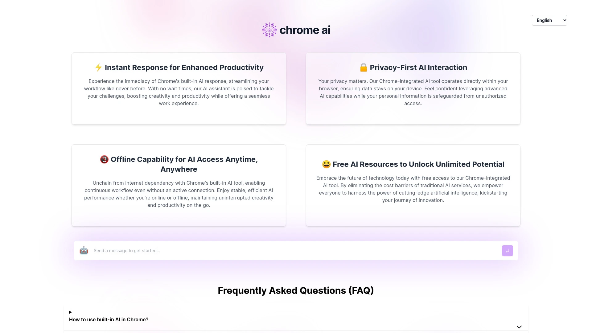 Chrome Built-in AI Tool - AI Tool Ocean