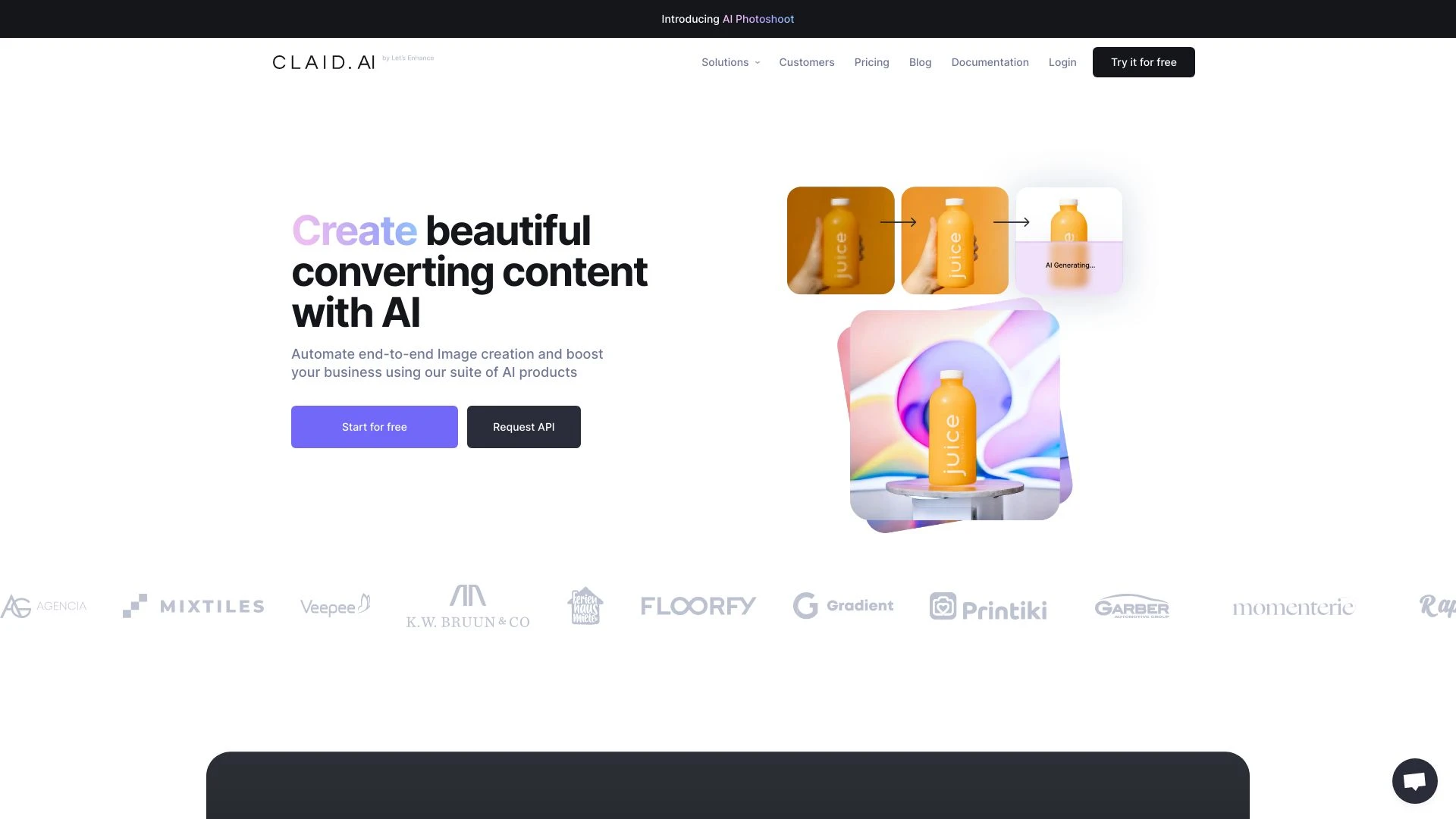 Claid.ai - AI Tool Ocean