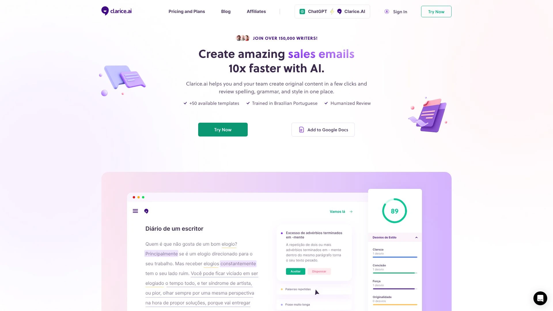 Clarice.ai - AI Tool Ocean
