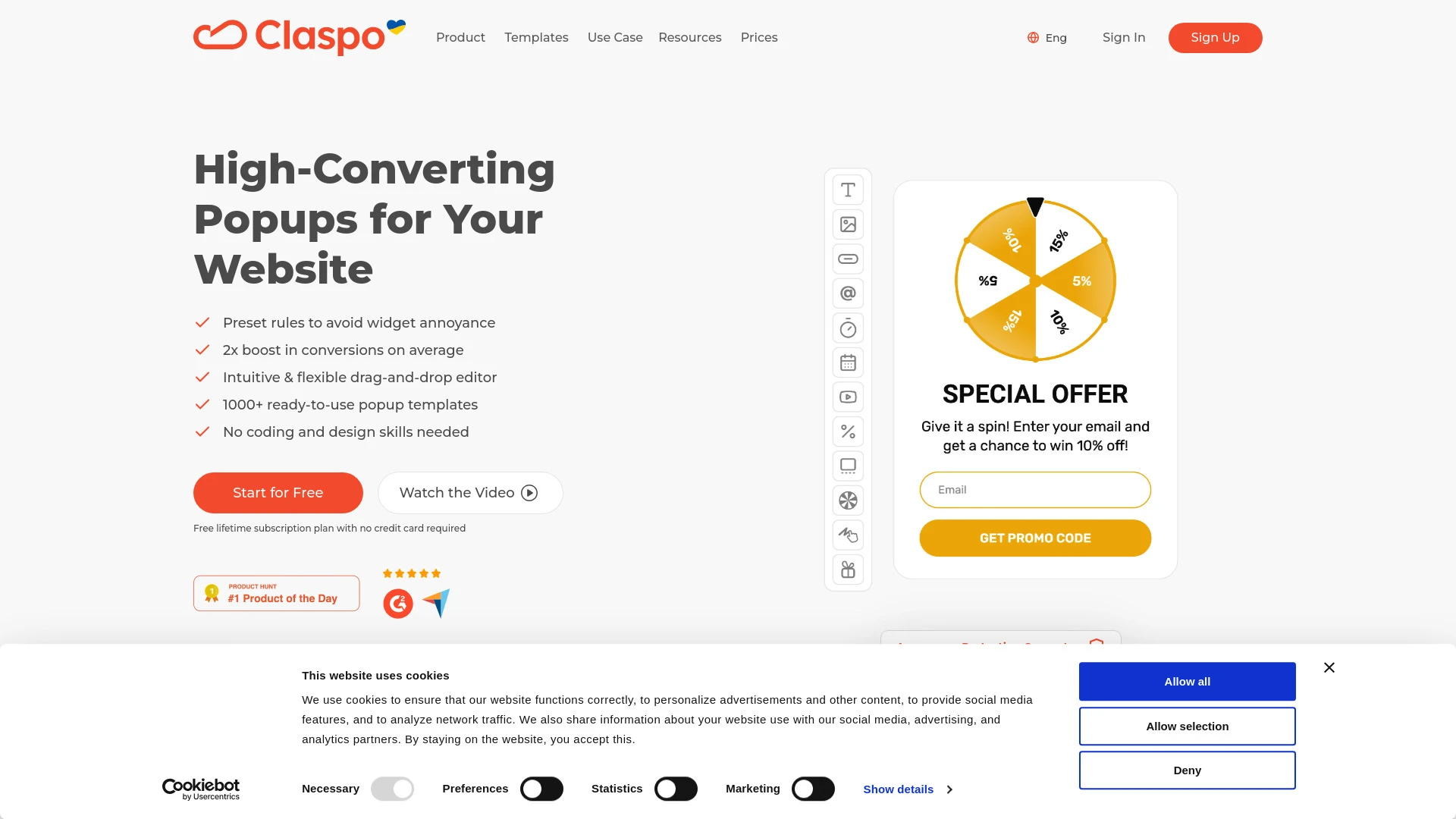 Claspo - AI Tool Ocean