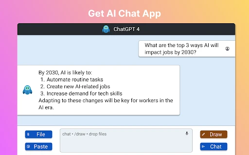 Claude Chat - Chrome Extension - AI Tool Ocean