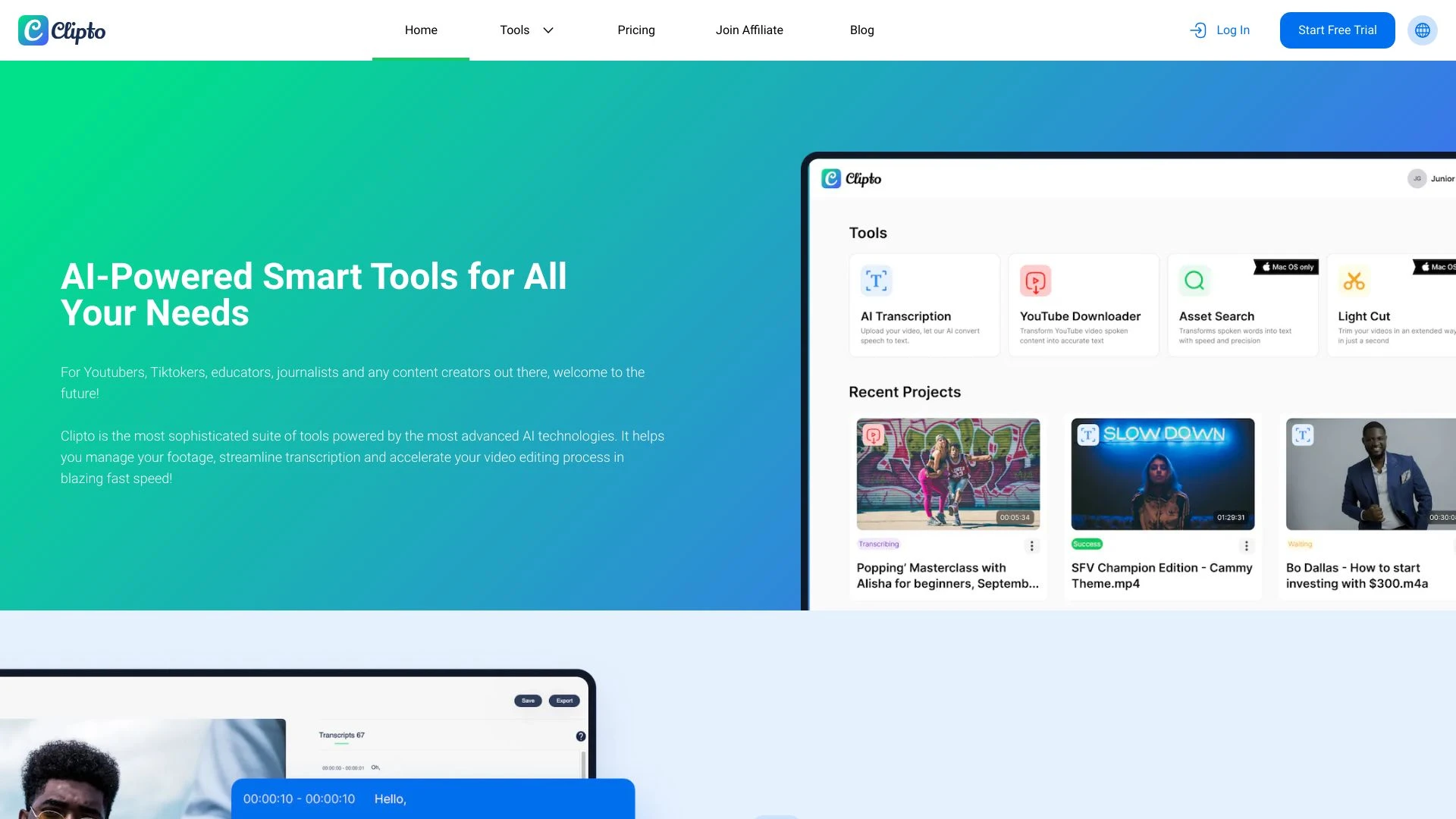 Clipto.AI - AI Tool Ocean