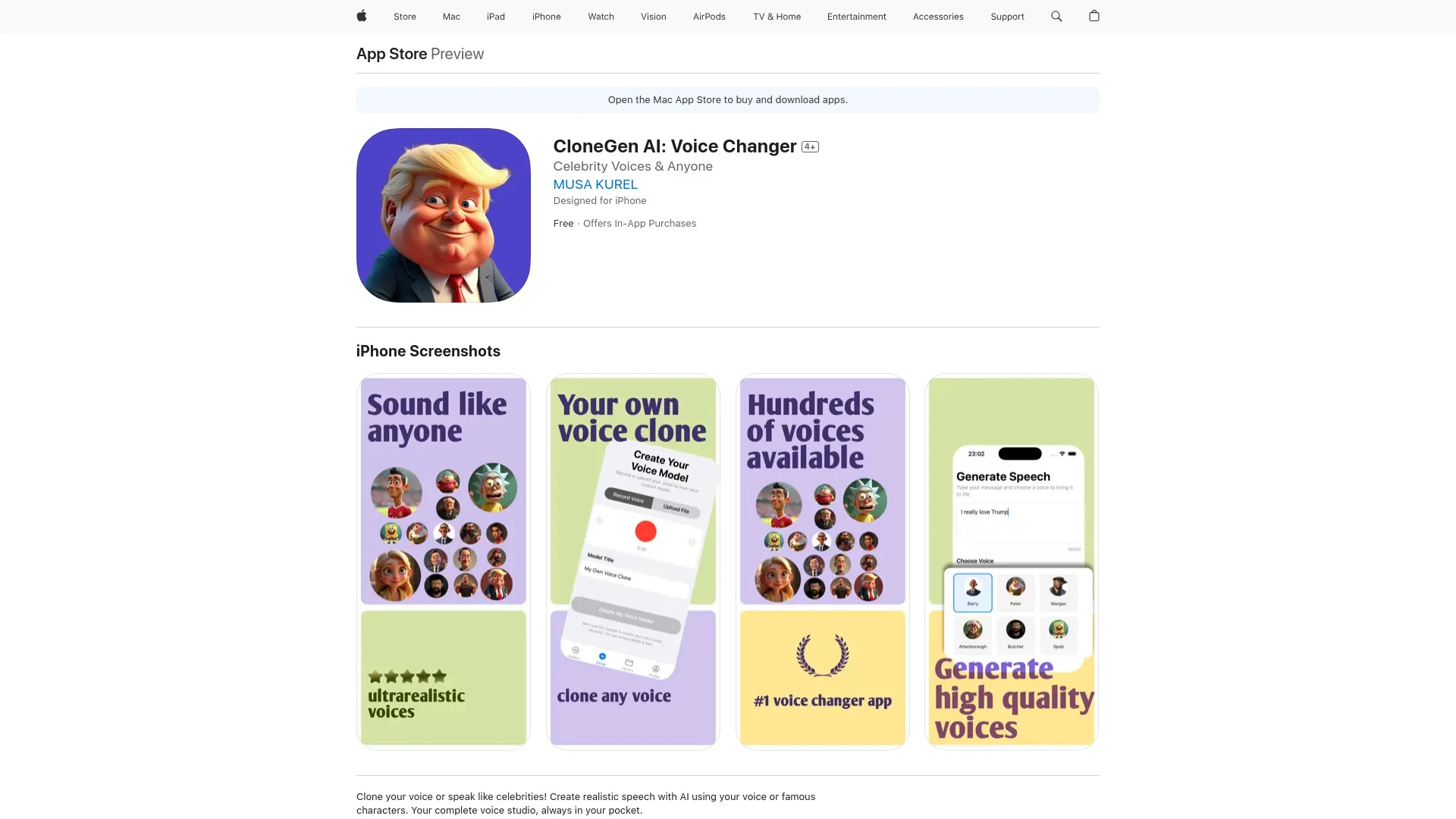 CloneGen AI - AI Tool Ocean