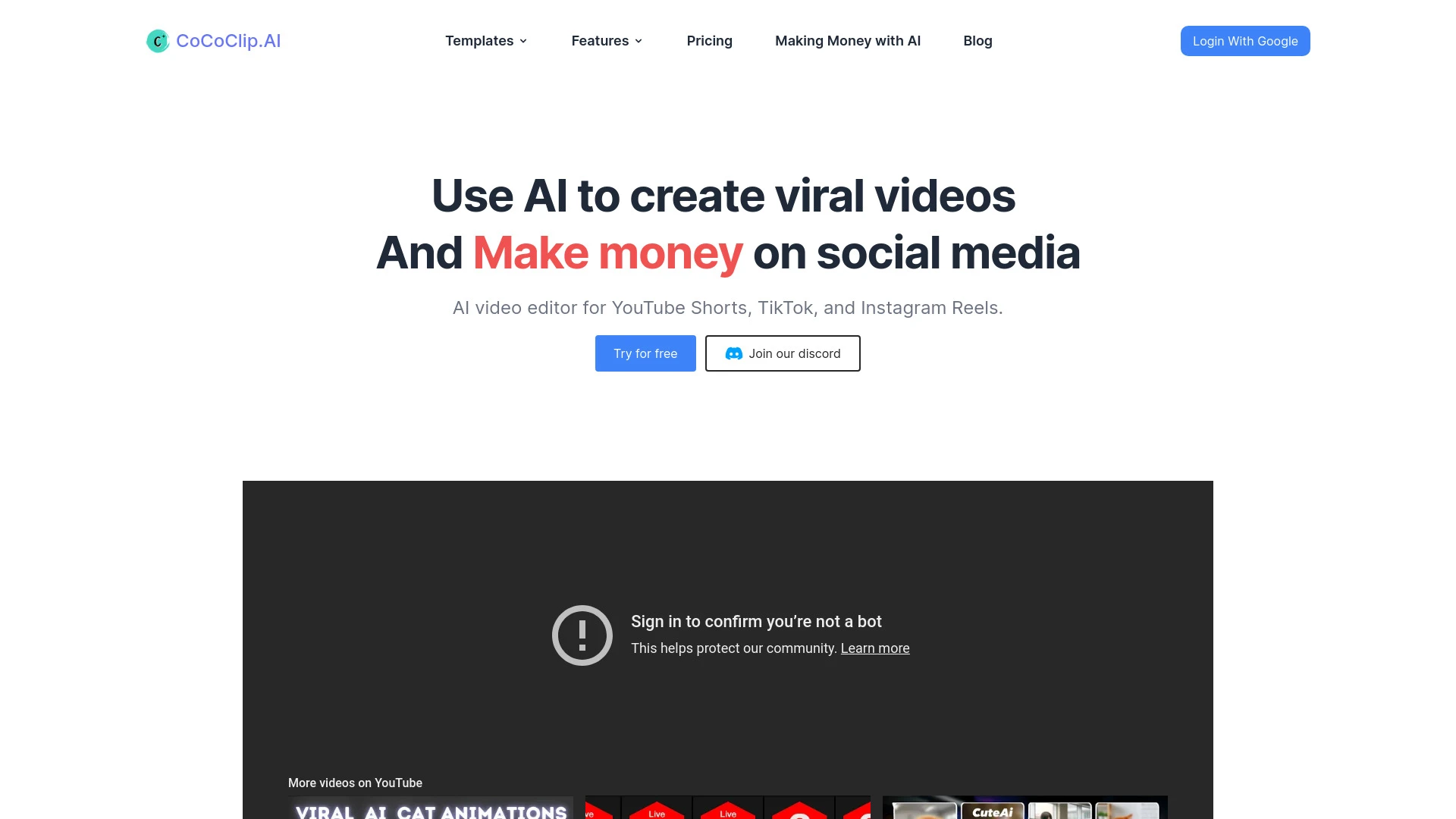 CoCoClip.AI - AI Tool Ocean