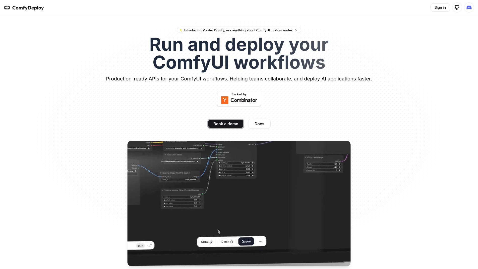Comfy Deploy - AI Tool Ocean