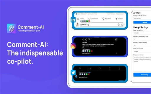 Comment-AI - Chrome Extension - AI Tool Ocean