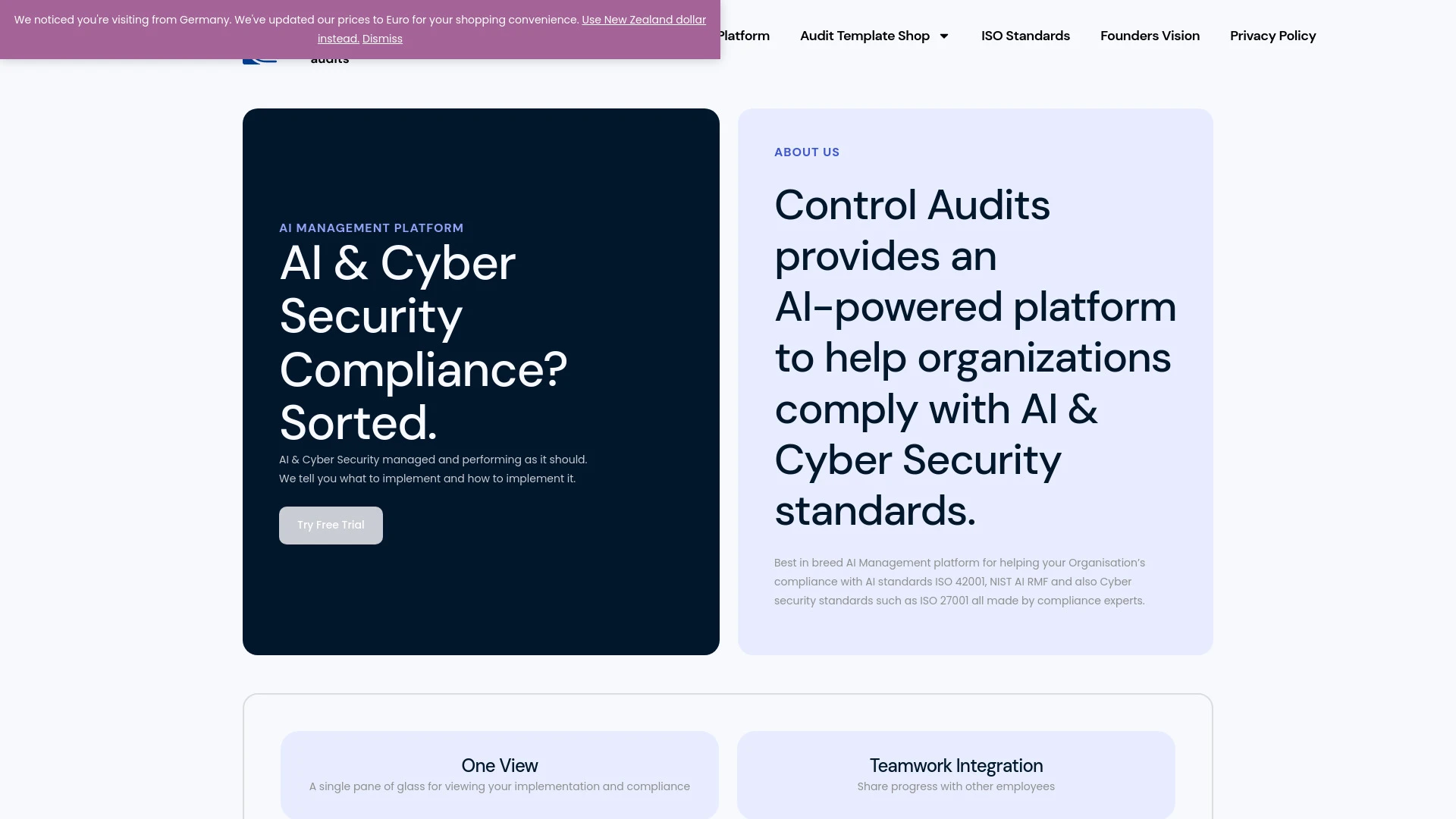 Control Audits - AI Tool Ocean