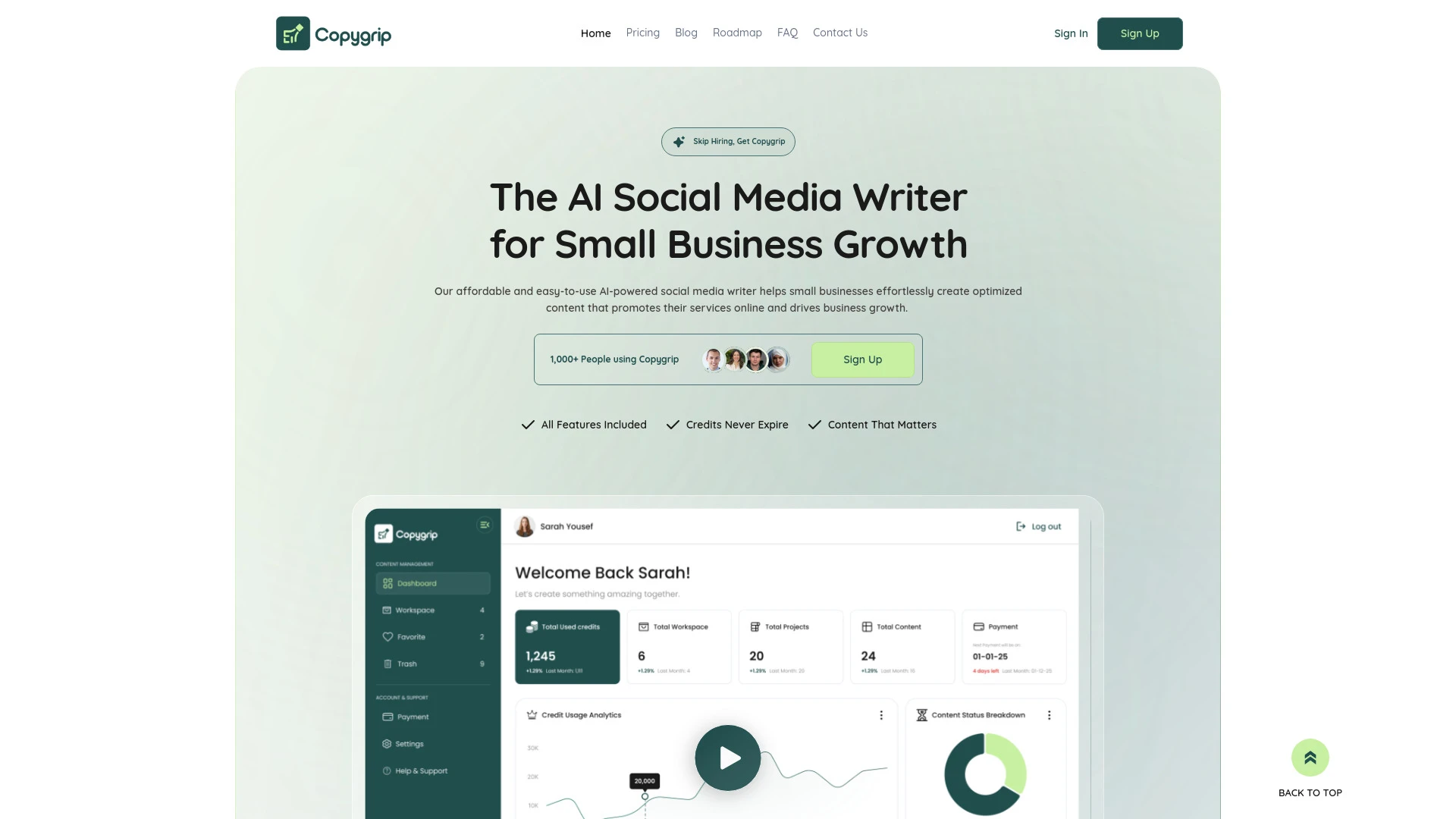 Copygrip - AI Tool Ocean