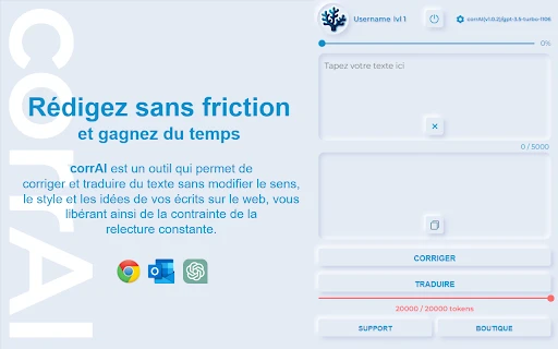corrAI - Chrome Extension - AI Tool Ocean