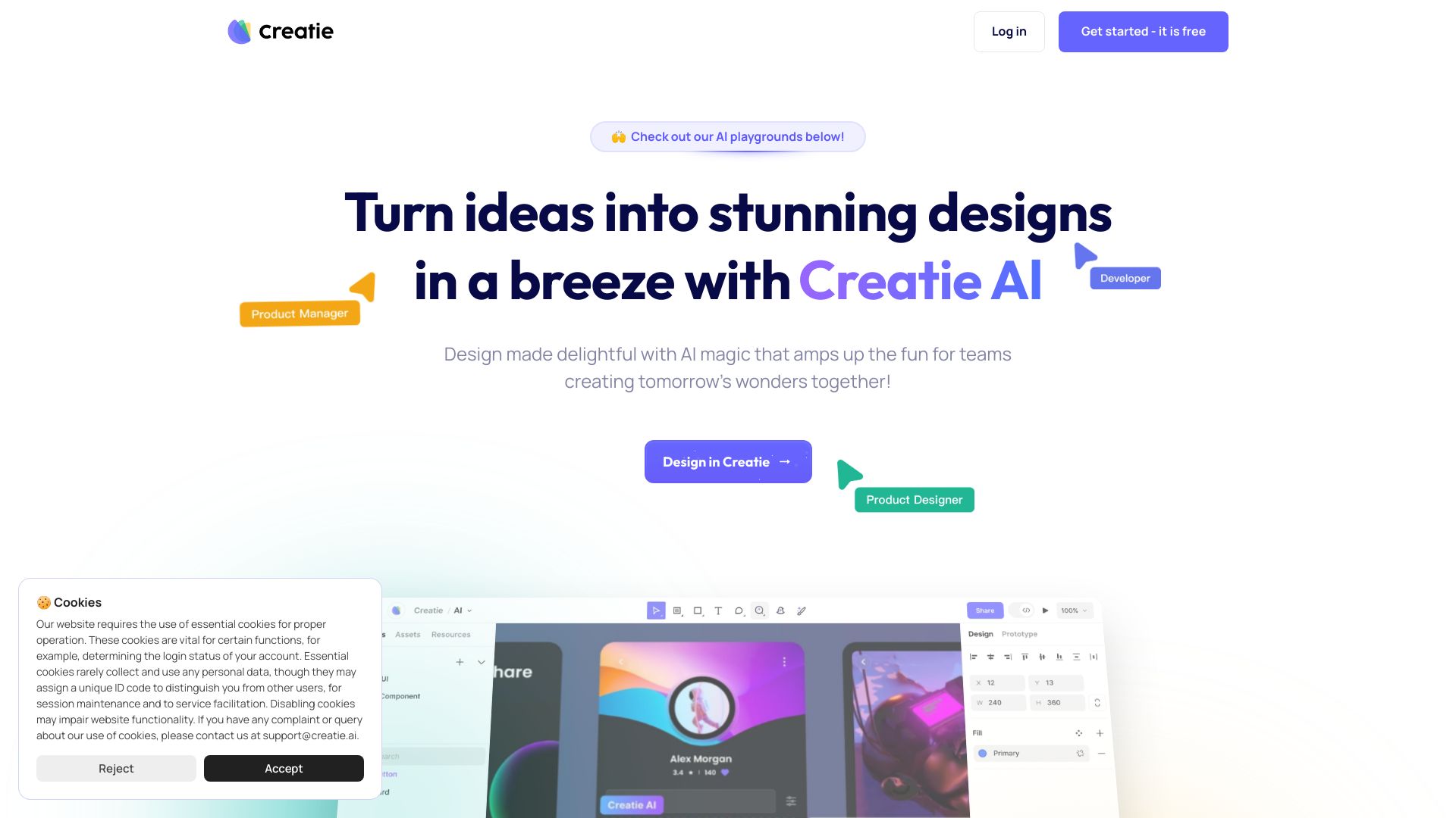 Creatie - AI Tool Ocean
