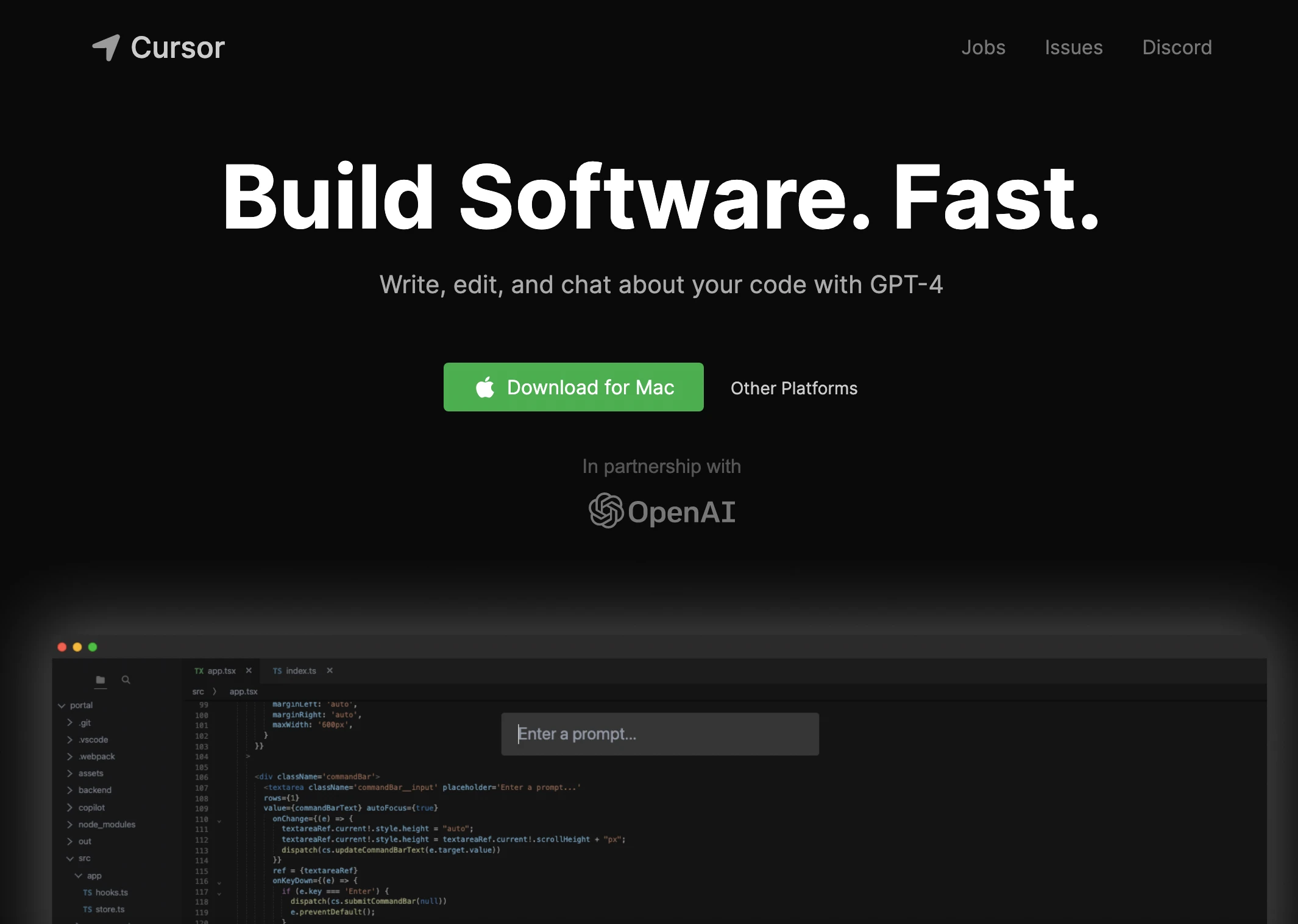 Cursor - AI Tool Ocean
