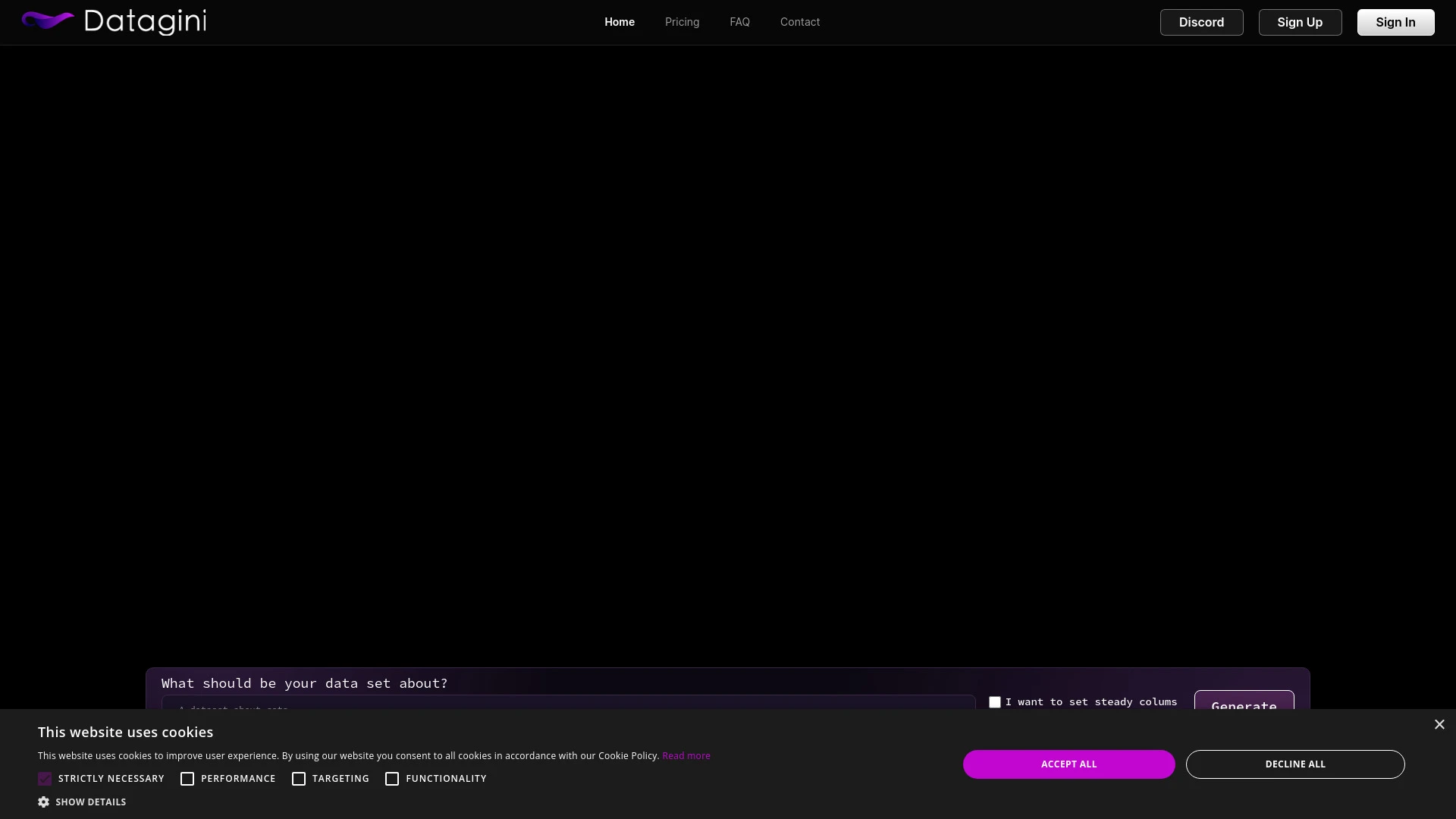 Datagini - AI Tool Ocean