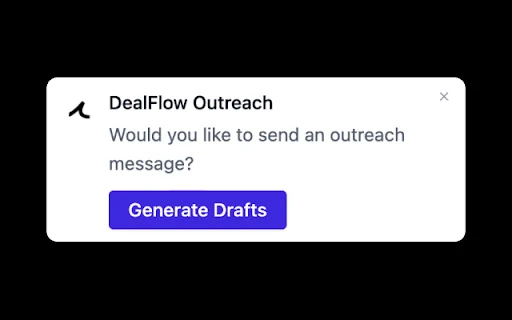 Dealflow Outreach - Chrome Extension - AI Tool Ocean