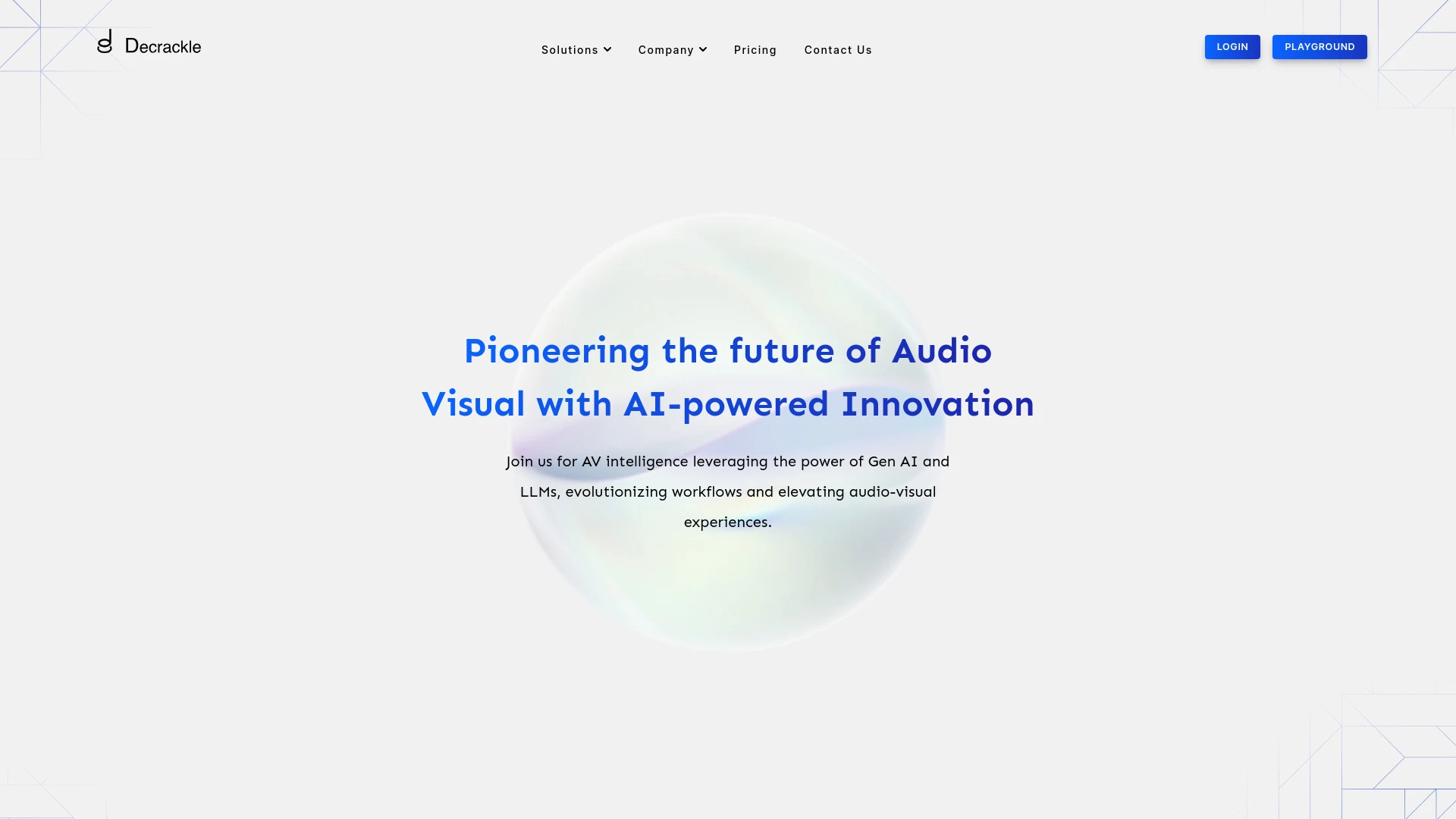 Decrackle - AI Tool Ocean