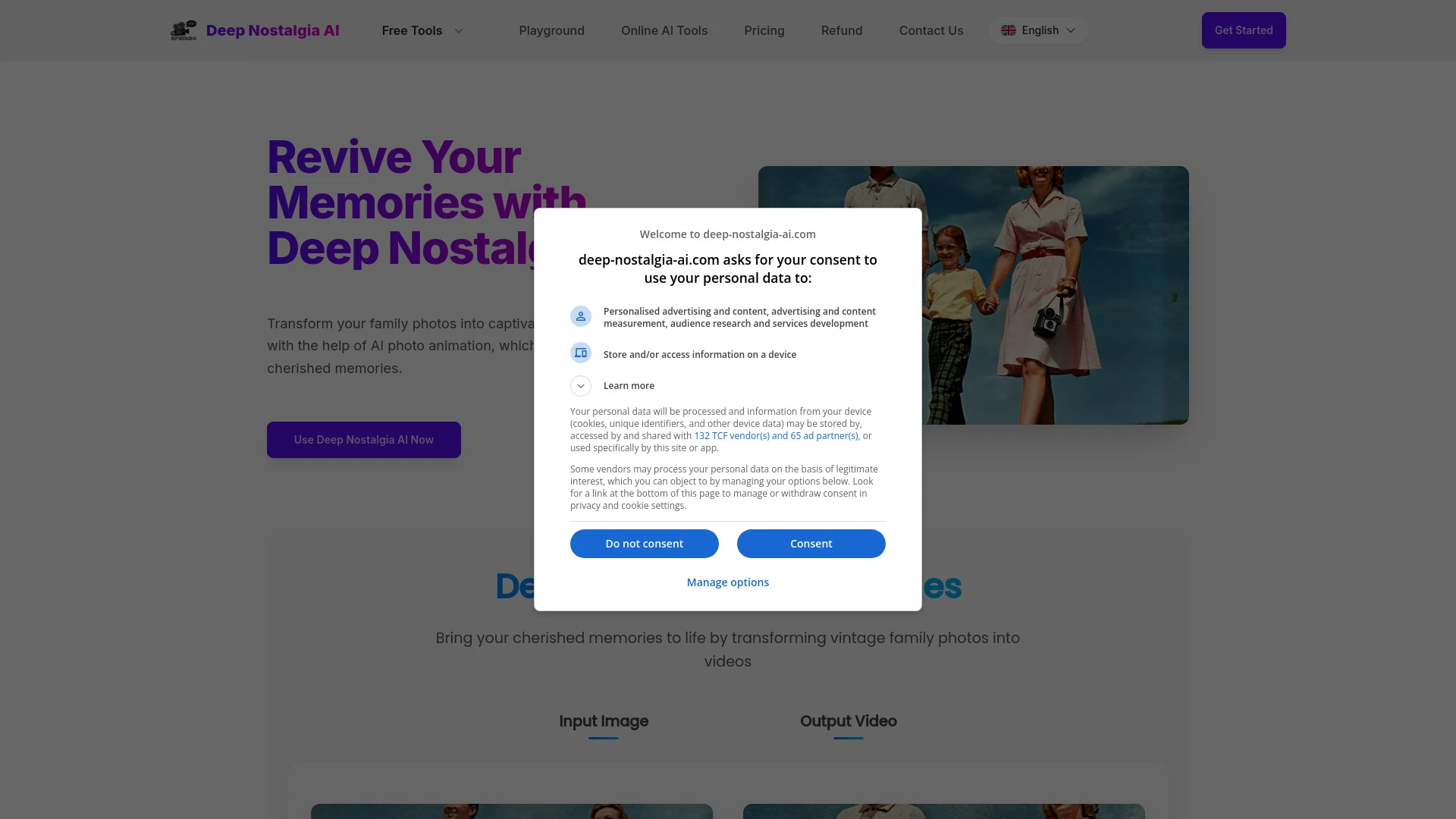 Deep Nostalgia AI - AI Tool Ocean