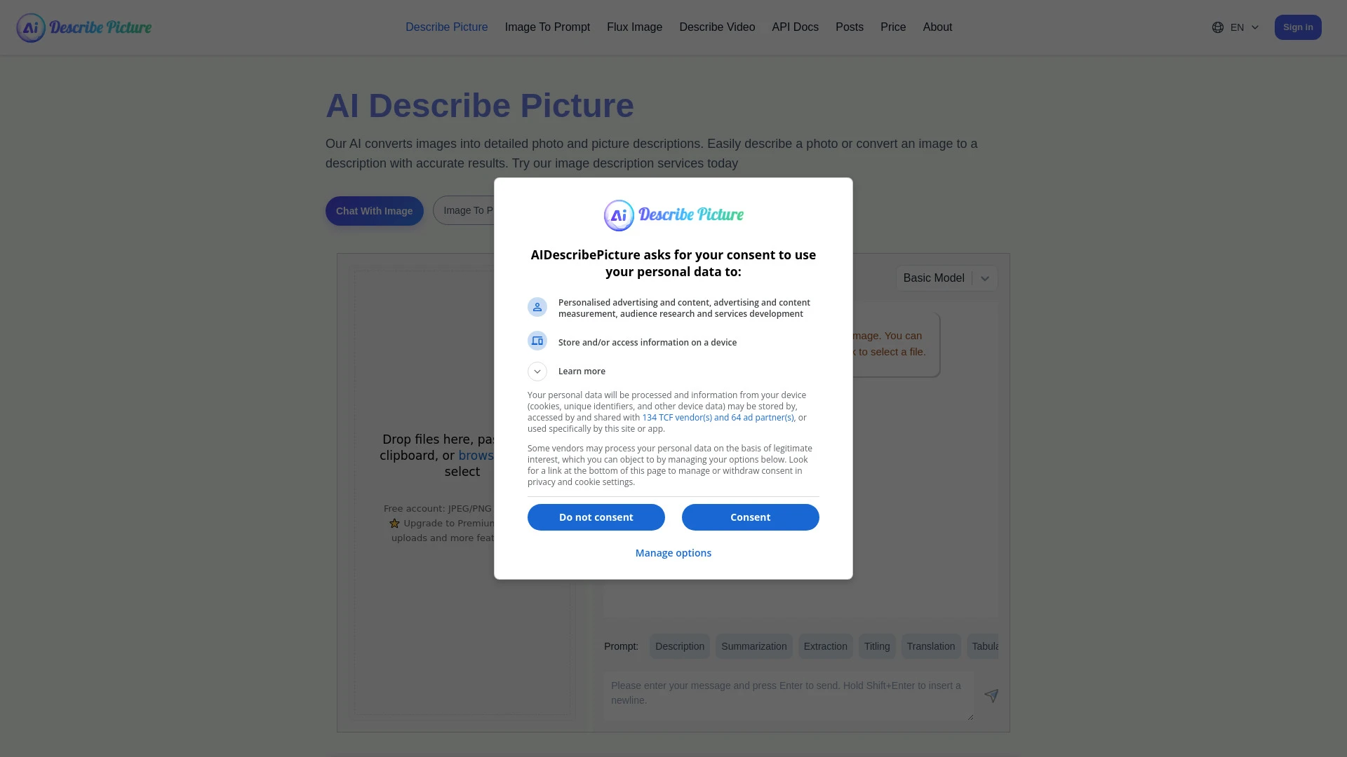 Describe Image & Picture - AI Image Description, Markdown, and Text Converter - AI Tool Ocean