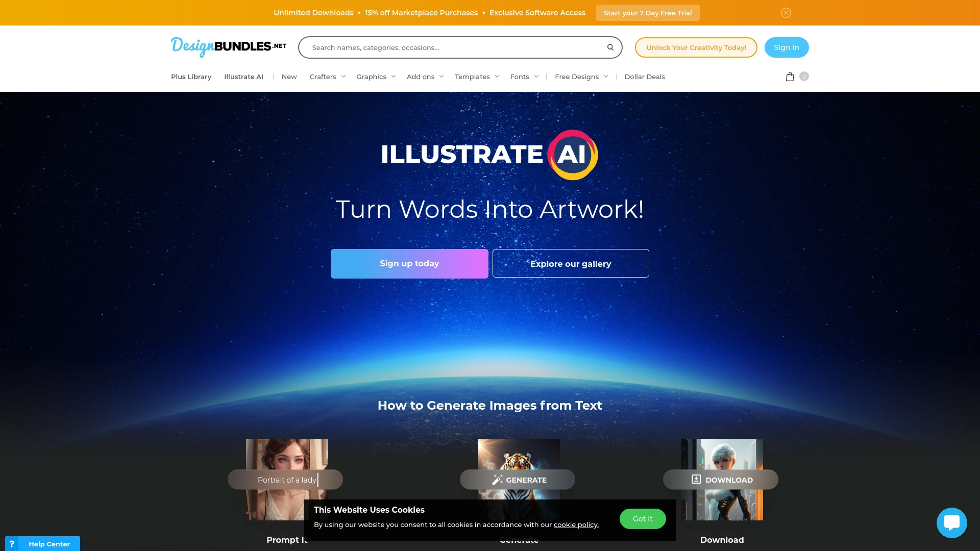 Design Bundles - AI Tool Ocean