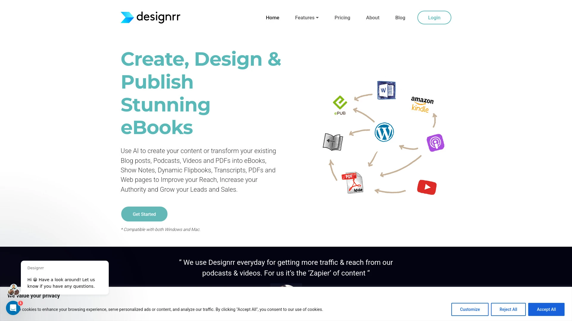 Designrr - AI Tool Ocean