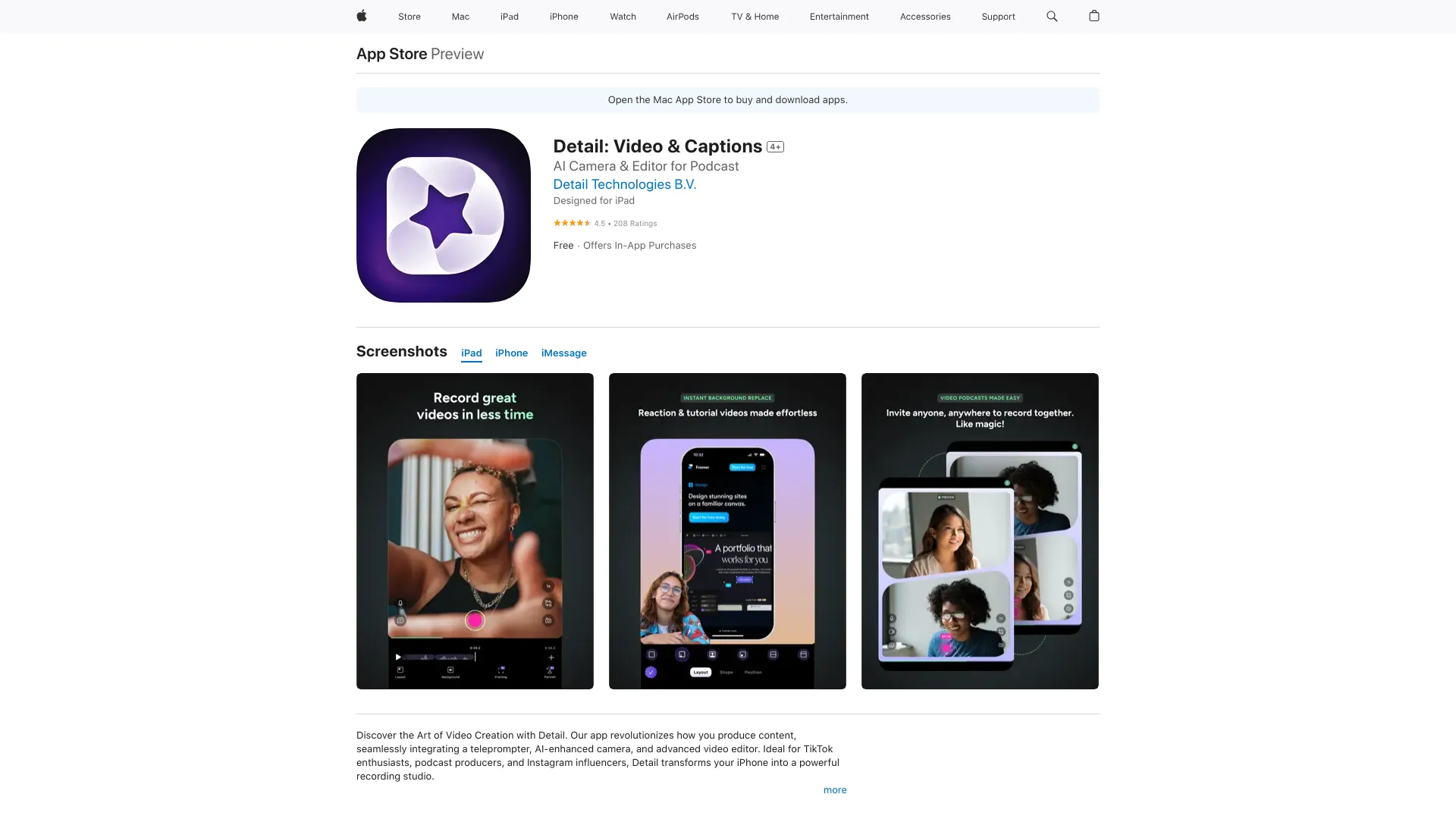 Detail: Video & Captions - AI Tool Ocean