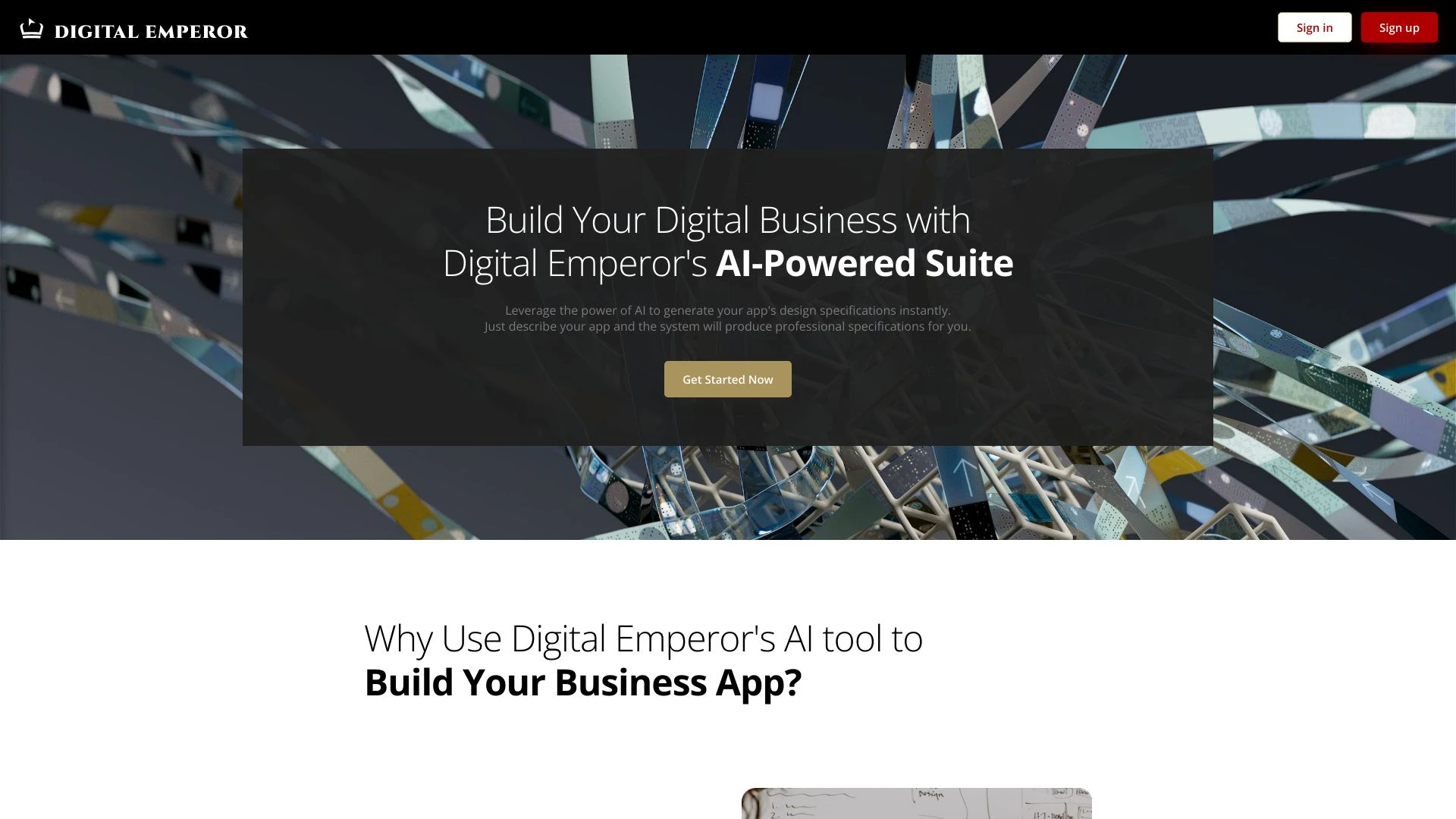 Digital Emperor - AI Tool Ocean