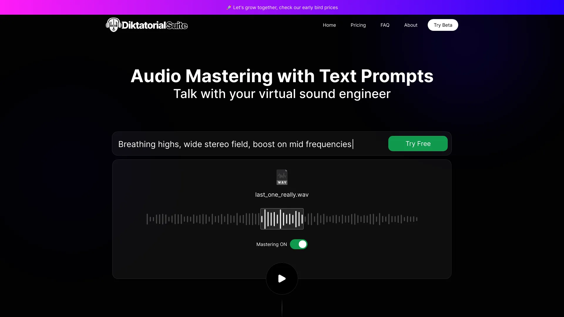 DIKTATORIAL Suite - AI Tool Ocean