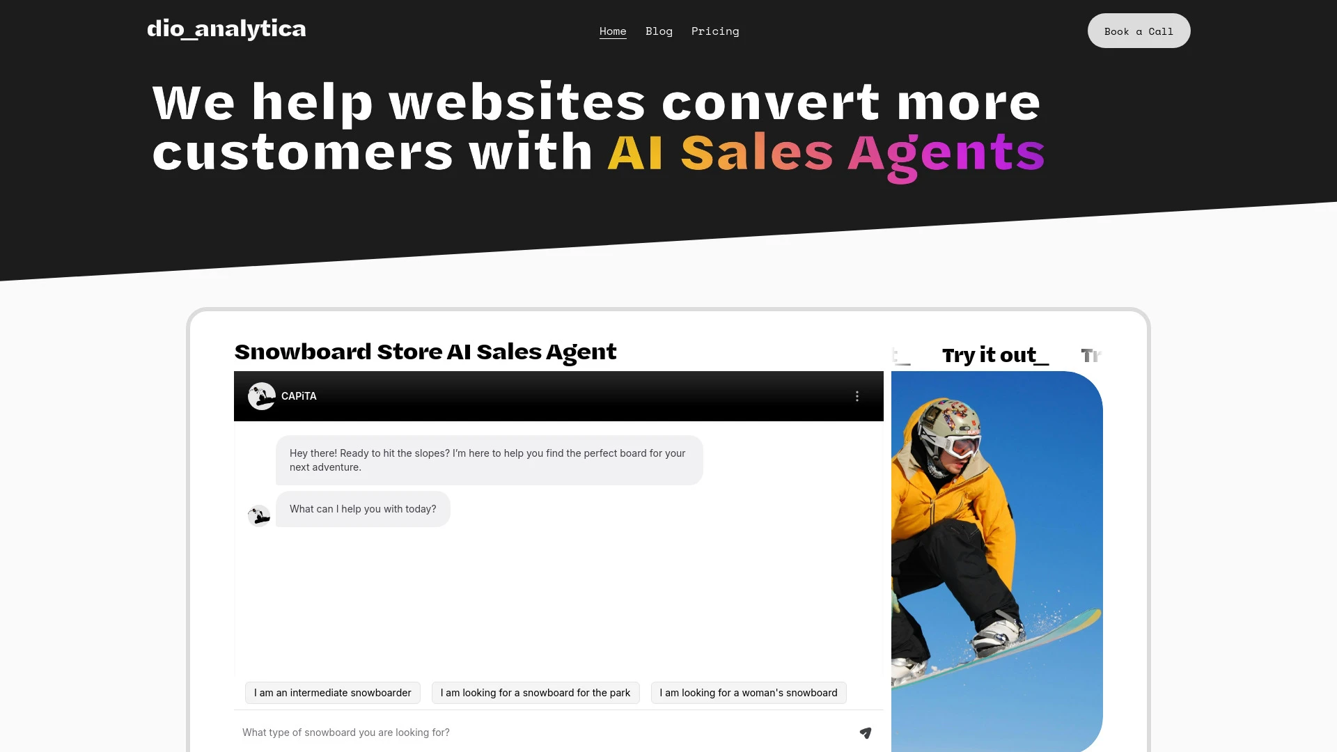 dio_analytica - AI Tool Ocean