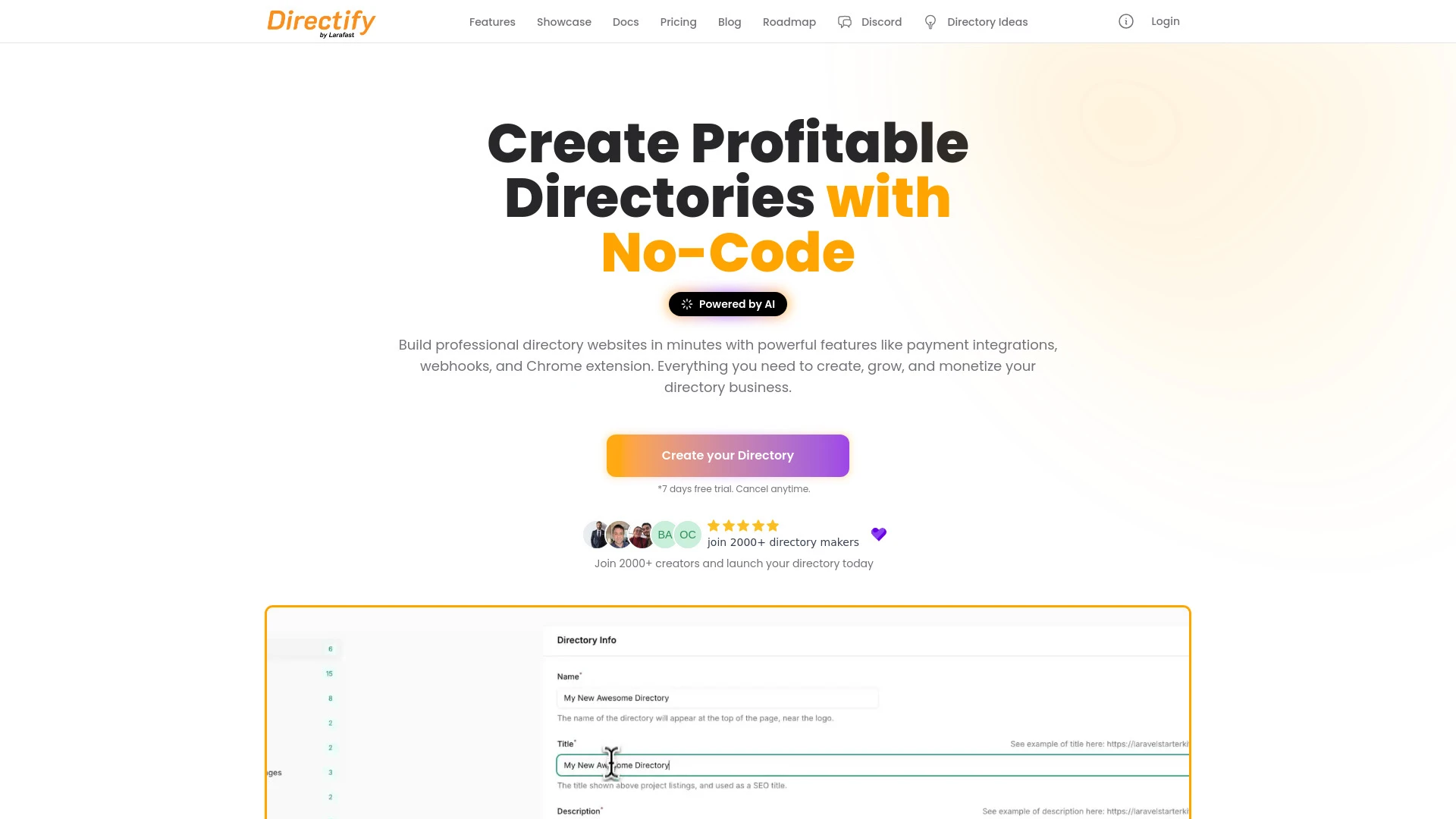Directify - AI Tool Ocean