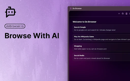 Do Browser - Chrome Extension - AI Tool Ocean