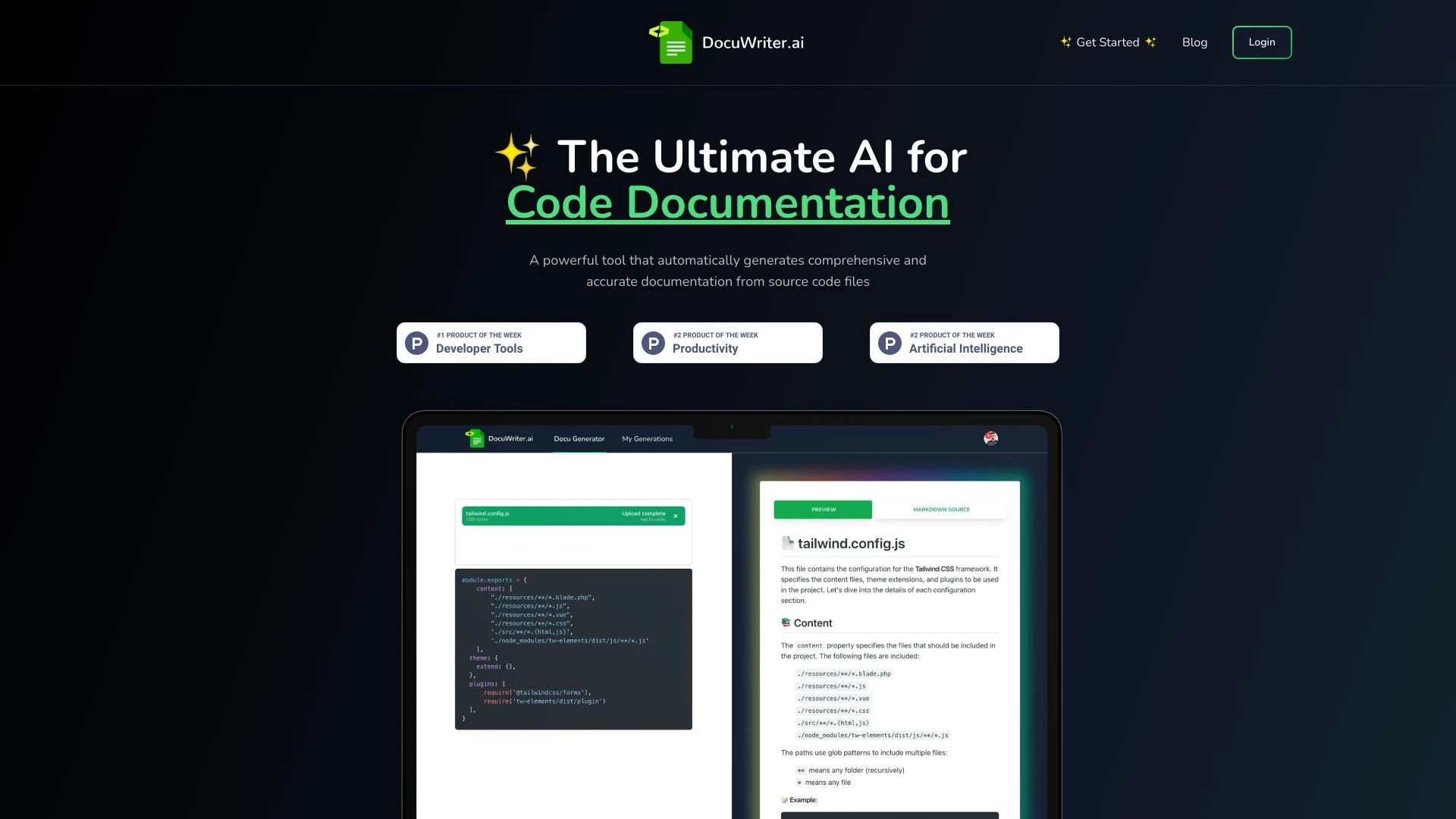 DocuWriter.ai - AI Tool Ocean