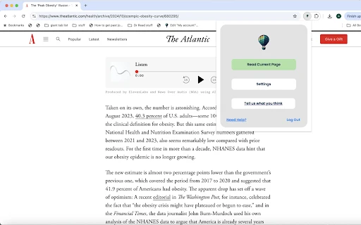 Dr. Read - Chrome Extension - AI Tool Ocean