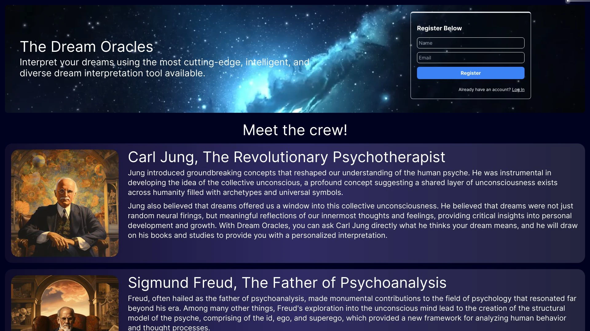 Dream Oracles - AI Tool Ocean