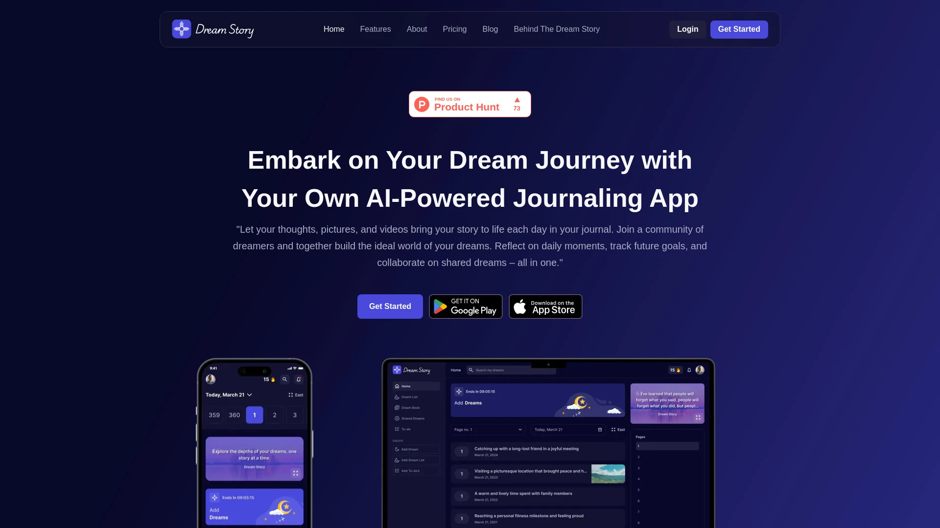 Dream Story - AI Tool Ocean