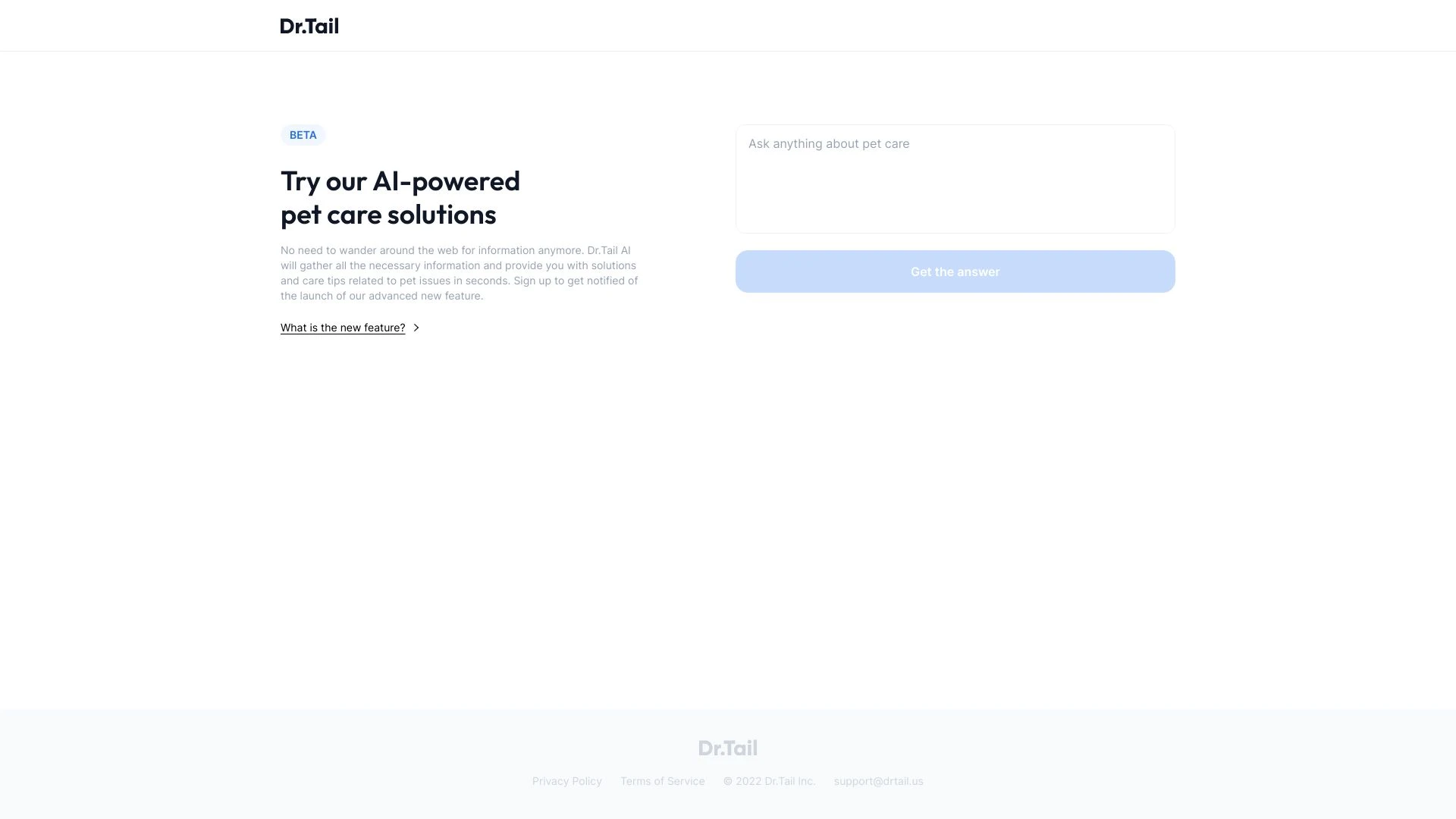 Dr.Tail - AI Tool Ocean