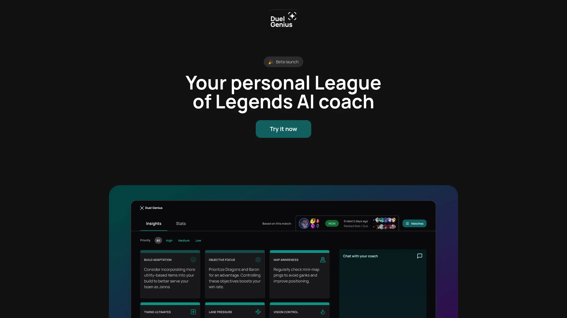 DuelGenius - AI Tool Ocean