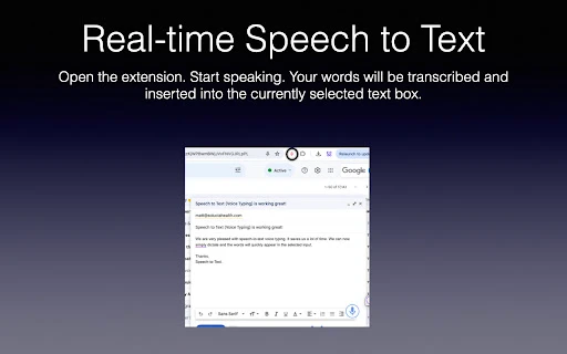 Echo - Speech-to-Text - Chrome Extension - AI Tool Ocean