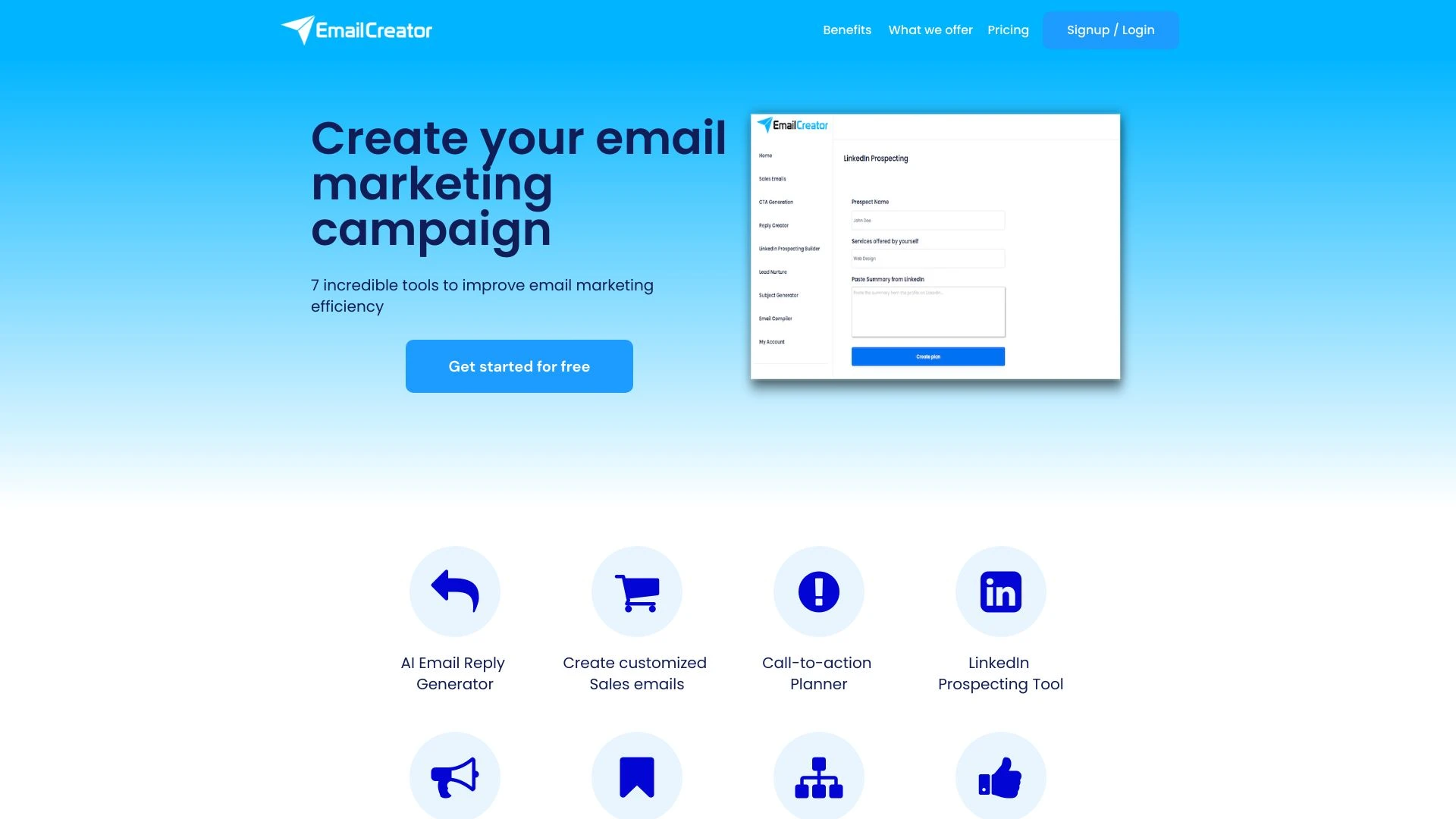 Email Creator - AI Tool Ocean