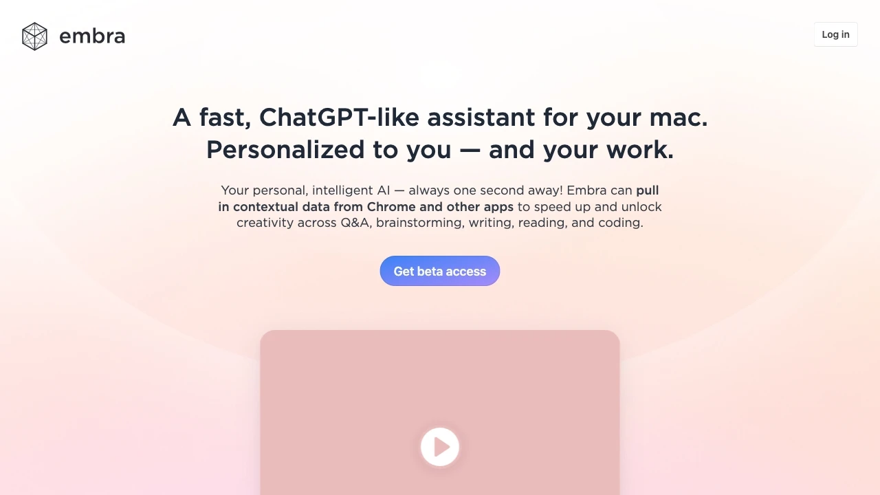 Embra - AI Tool Ocean