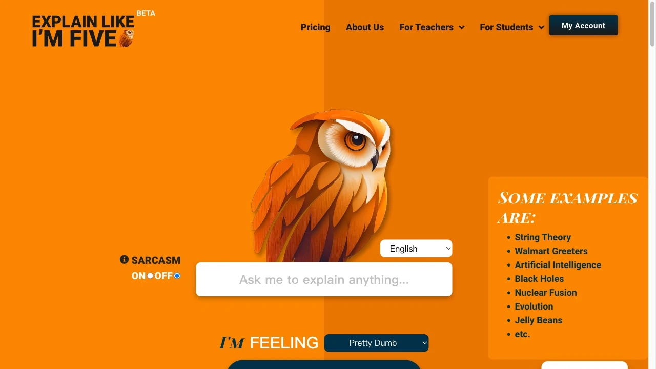 Explain Like I'm Five (ELI5) - AI Tool Ocean