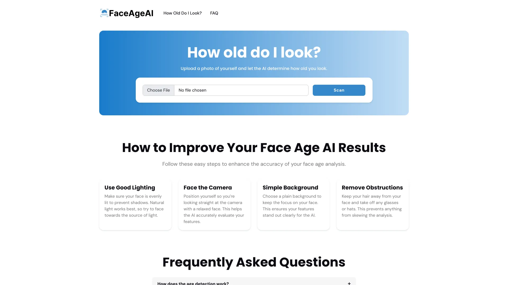 Face Age AI - AI Tool Ocean